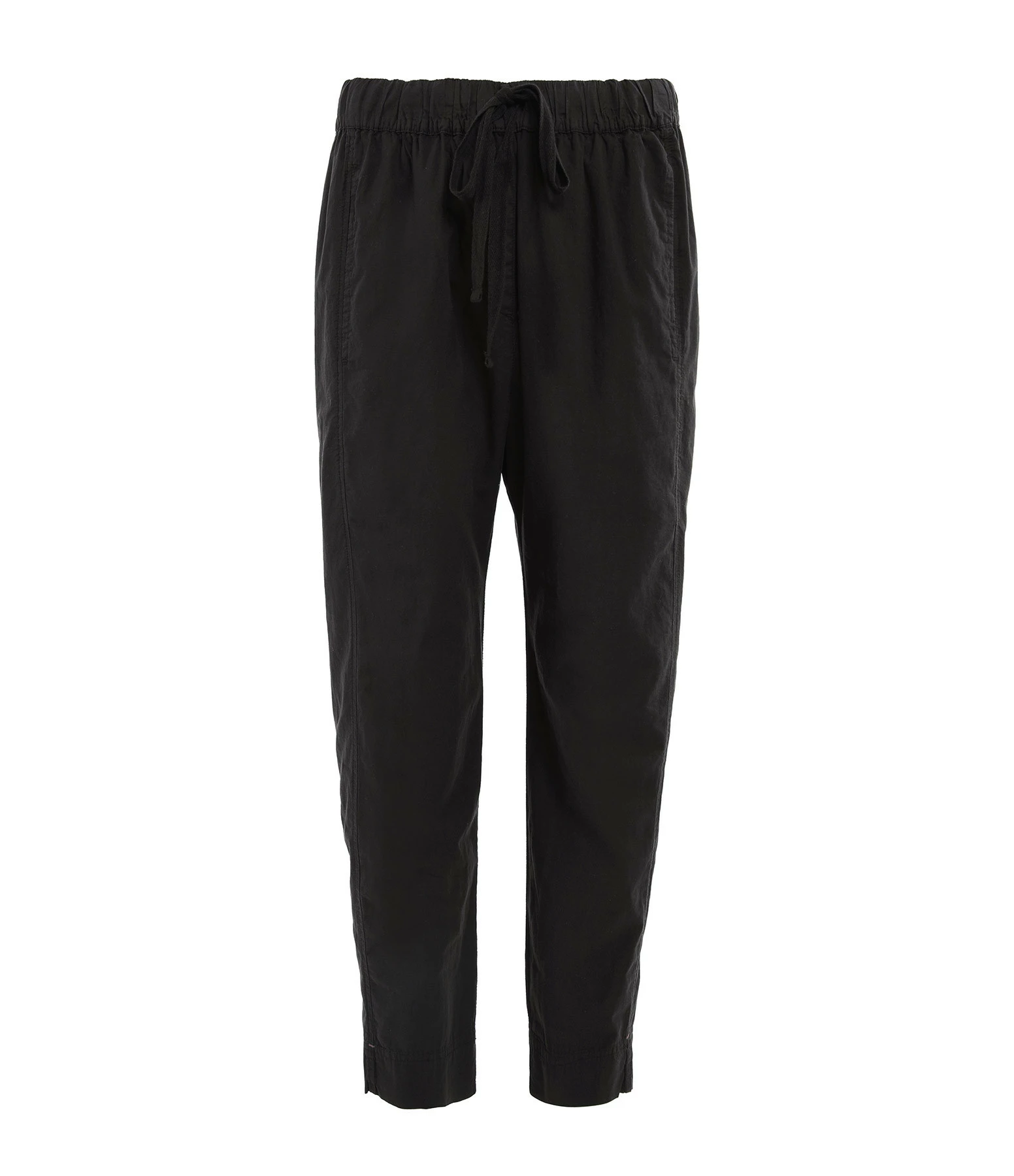 XIRENA Pantalon Fin Draper Coton Noir 1 XIRENA Pantalon Fin Draper Coton Noir