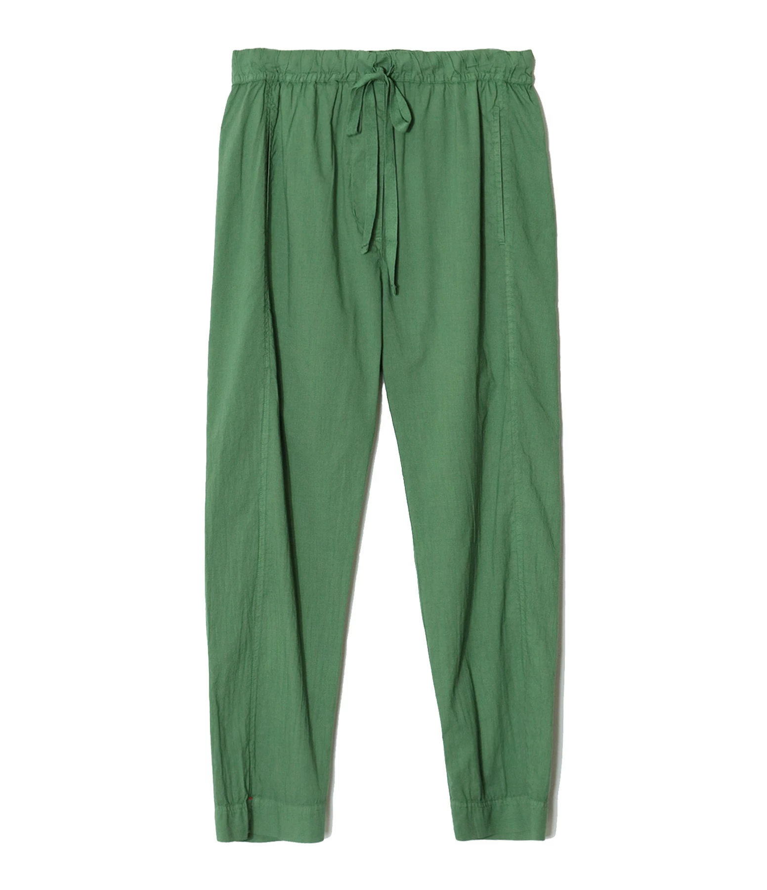 XIRENA Pantalon Fin Draper Coton Vert 1 XIRENA Pantalon Fin Draper Coton Vert