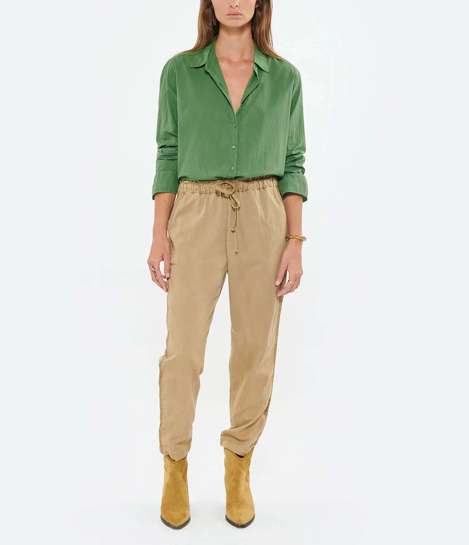 XIRENA Pantalon Rex Sable Foncé 5 XIRENA Pantalon Rex Sable Foncé - Image 5