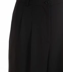 Alternative view of ROBERTO COLLINA Pantalon Noir