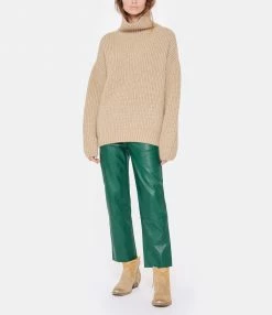 MAEVY MOUVEMENT LIBRE Pantalon Cuir Vegan Vert Bouteille 7 MAEVY MOUVEMENT LIBRE Pantalon Cuir Vegan Vert Bouteille -Boutique UGG unnamed file 2040