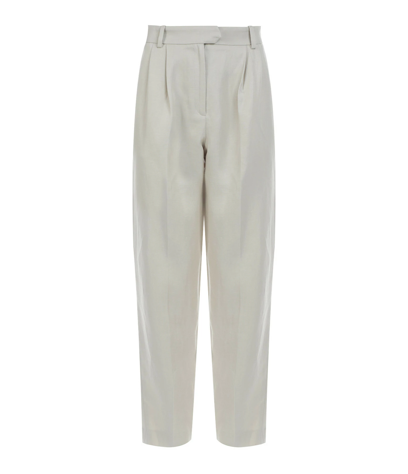 MAISON STANDARDS Pantalon Carotte Albin Lin Écru 1 MAISON STANDARDS Pantalon Carotte Albin Lin Écru