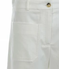 Alternative view of VANESSA BRUNO Pantalon Helias Coton Blanc