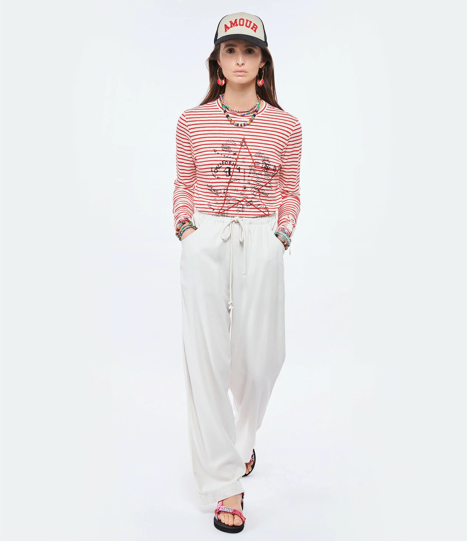 XIRENA Pantalon Talin Soie Ivoire 3 XIRENA Pantalon Talin Soie Ivoire - Image 3