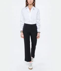 AMI PARIS Pantalon Flare Laine Noir 7 AMI PARIS Pantalon Flare Laine Noir -Boutique UGG unnamed file 2104