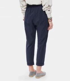 XIRENA Pantalon Fin Draper Coton Bleu Navy -Boutique UGG unnamed file 2121