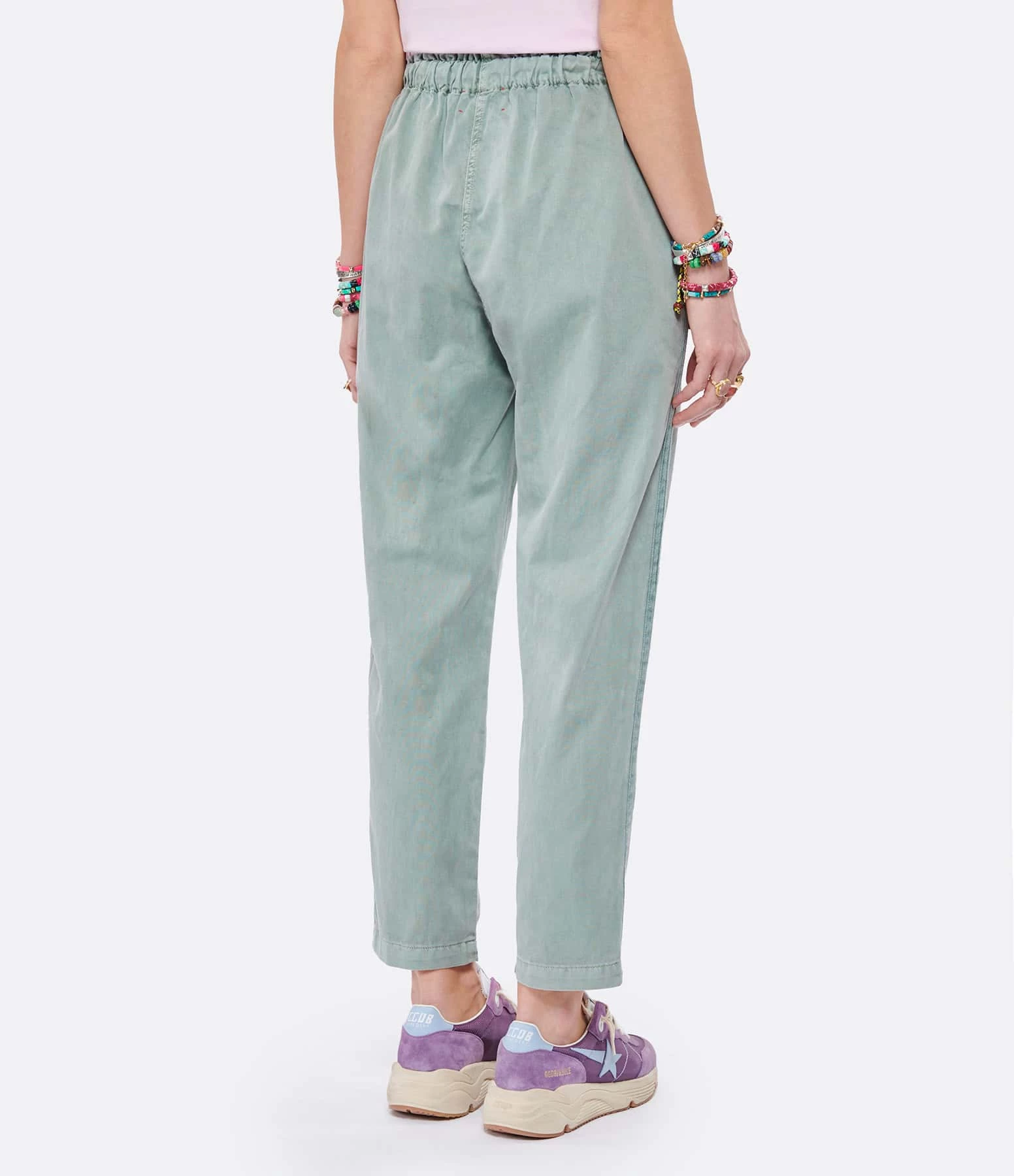 XIRENA Pantalon Rex Coton Vert Hazel 5 XIRENA Pantalon Rex Coton Vert Hazel - Image 5