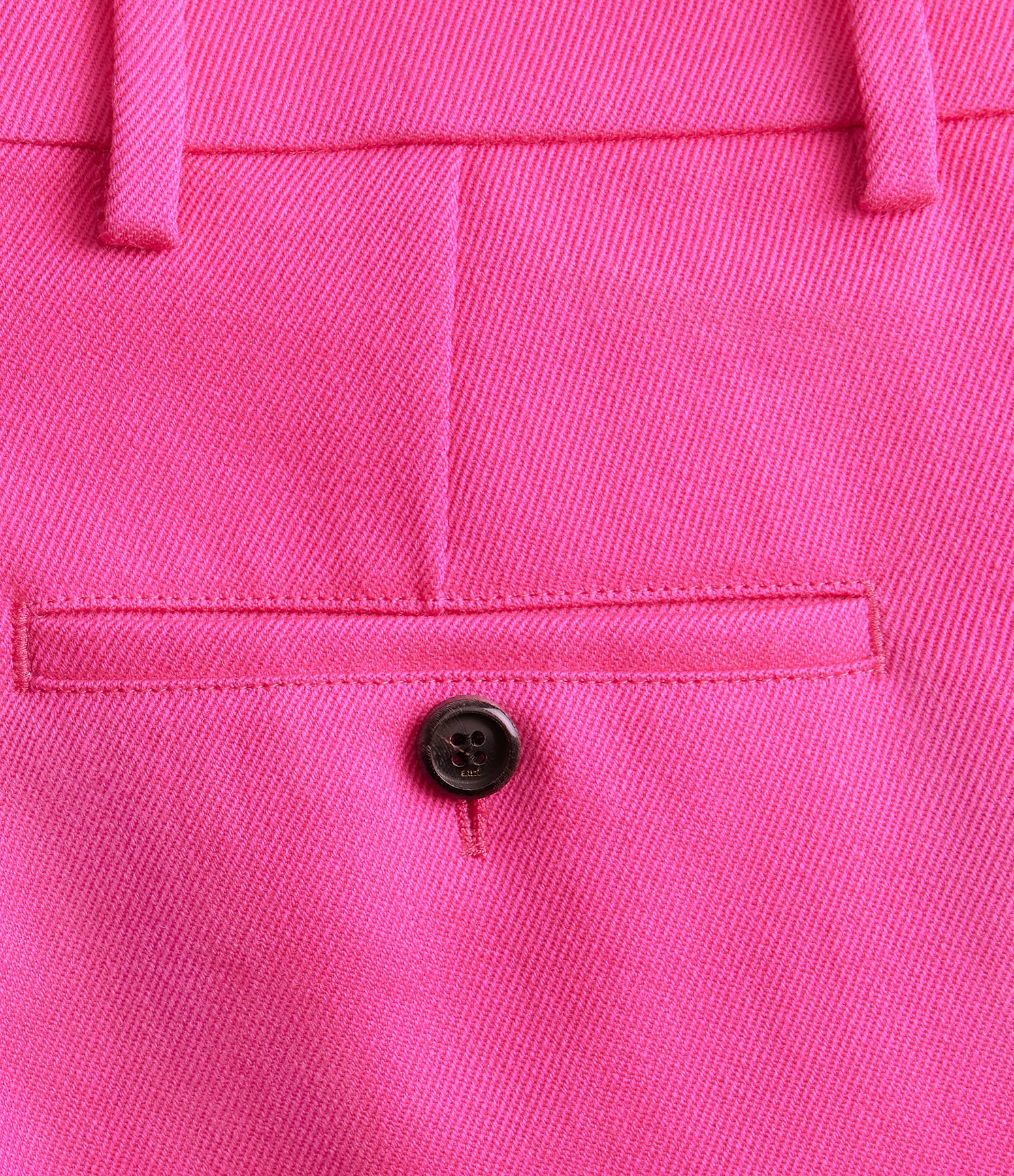AMI PARIS Pantalon Flare Laine Vierge Fuchsia 2 AMI PARIS Pantalon Flare Laine Vierge Fuchsia - Image 2