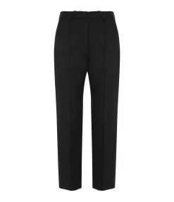 IRO Pantalon Laverti Laine Noir