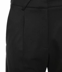 Alternative view of IRO Pantalon Laverti Laine Noir