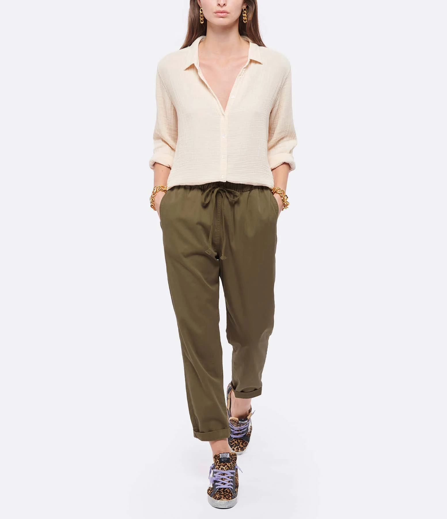 XIRENA Pantalon Rex Marron 2 XIRENA Pantalon Rex Marron - Image 2