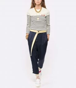 Alternative view of NILI LOTAN Pantalon Safi Bleu Saphir