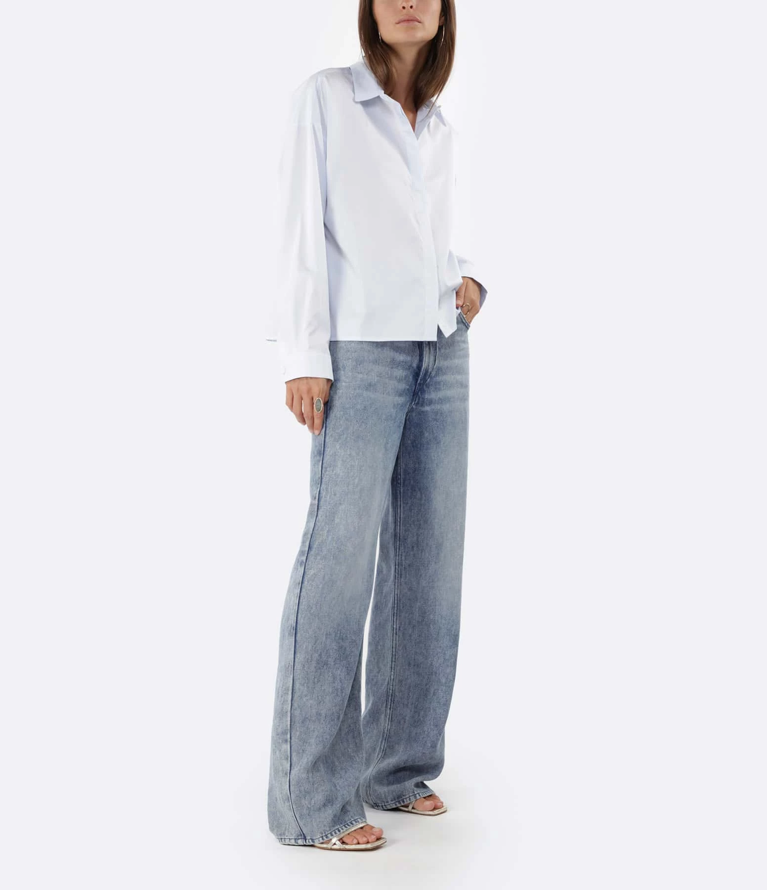 ISABEL MARANT ÉTOILE Jean Tilorsya Coton Bleu Clair 3 ISABEL MARANT ÉTOILE Jean Tilorsya Coton Bleu Clair - Image 3