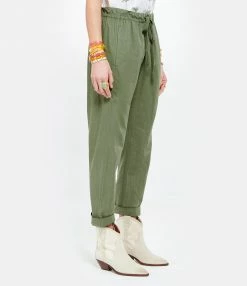 XIRENA Pantalon Fin Draper Coton Vert Olive 8 XIRENA Pantalon Fin Draper Coton Vert Olive -Boutique UGG unnamed file 2204