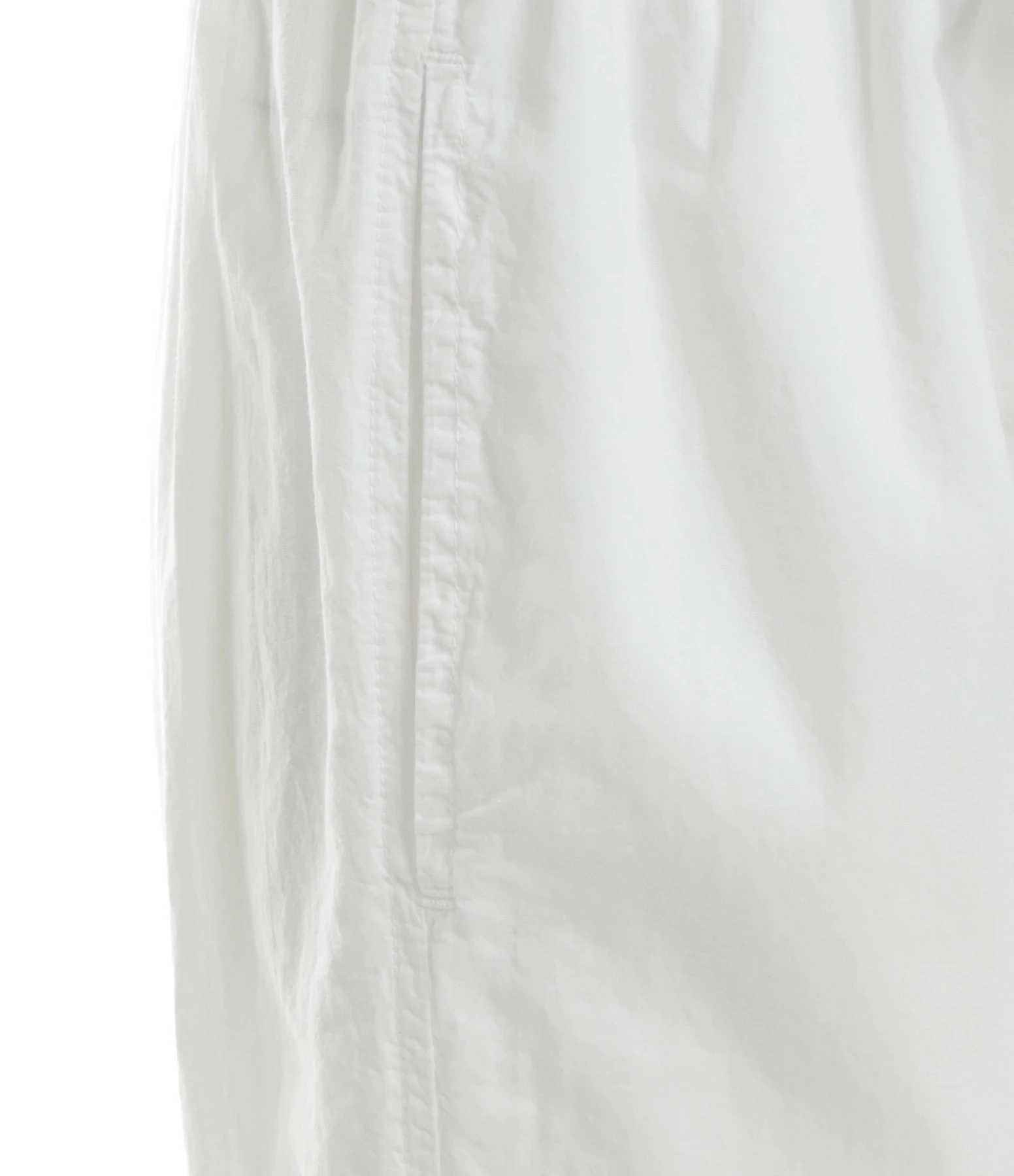 XIRENA Pantalon Fin Draper Coton Blanc 2 XIRENA Pantalon Fin Draper Coton Blanc - Image 2