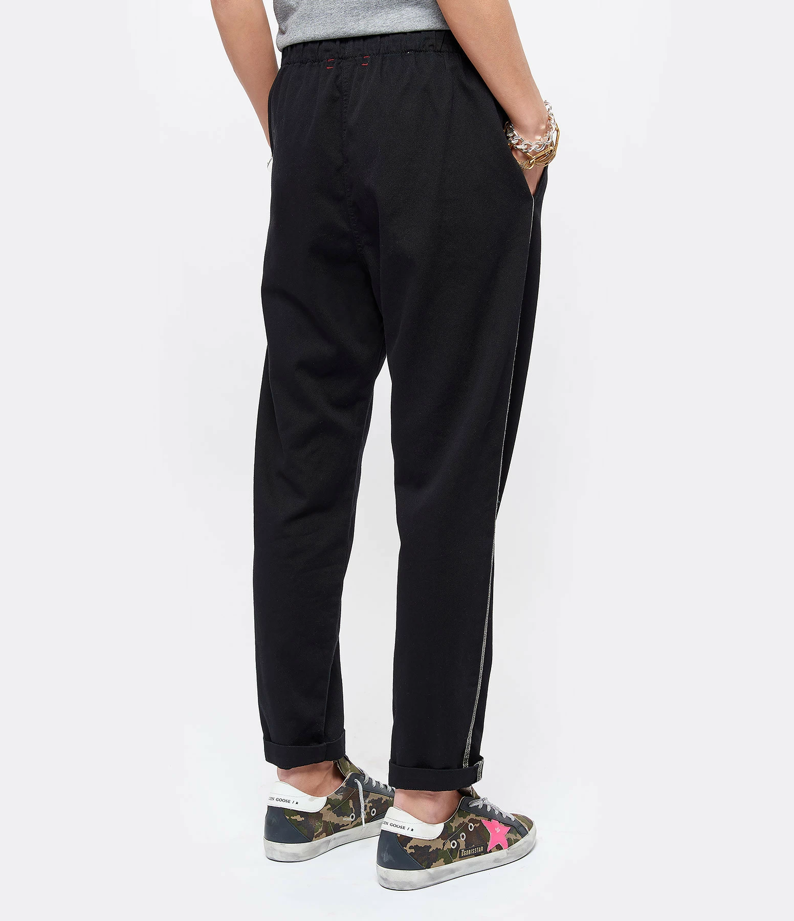 XIRENA Pantalon Rex Coton Noir 5 XIRENA Pantalon Rex Coton Noir - Image 5