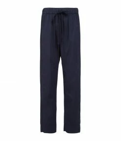 XIRENA Pantalon Fin Draper Coton Navy