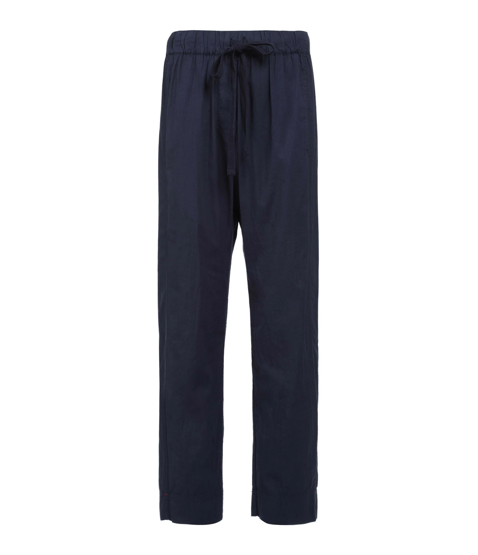 XIRENA Pantalon Fin Draper Coton Navy 1 XIRENA Pantalon Fin Draper Coton Navy