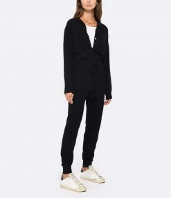 MAJESTIC FILATURES Combinaison Cachemire Noir -Boutique UGG unnamed file 2253