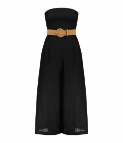 ZIMMERMANN Combinaison Pattie Lin Noir