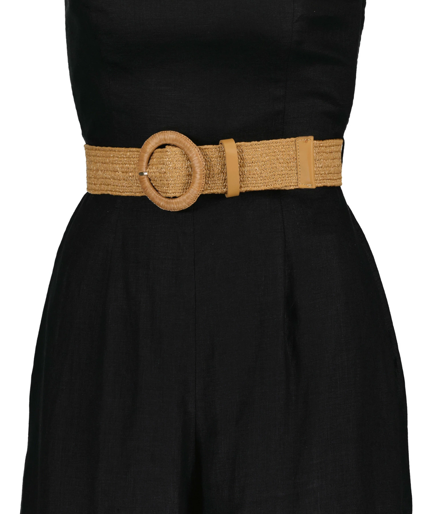 ZIMMERMANN Combinaison Pattie Lin Noir 2 ZIMMERMANN Combinaison Pattie Lin Noir - Image 2