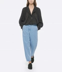 FORTE_FORTE Jean Moon Coton Denim Velours Bleu Délavé -Boutique UGG unnamed file 229