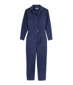 MAISON STANDARDS Combinaison Bonnie Coton Bleu