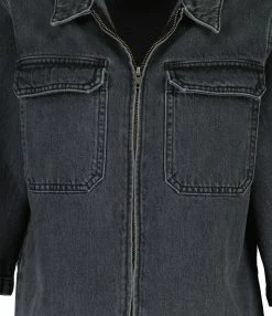Alternative view of MODETROTTER Combishort Elvire Coton Gris