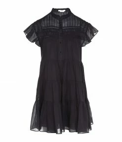 ISABEL MARANT ÉTOILE Robe Lanikaye Coton Noir