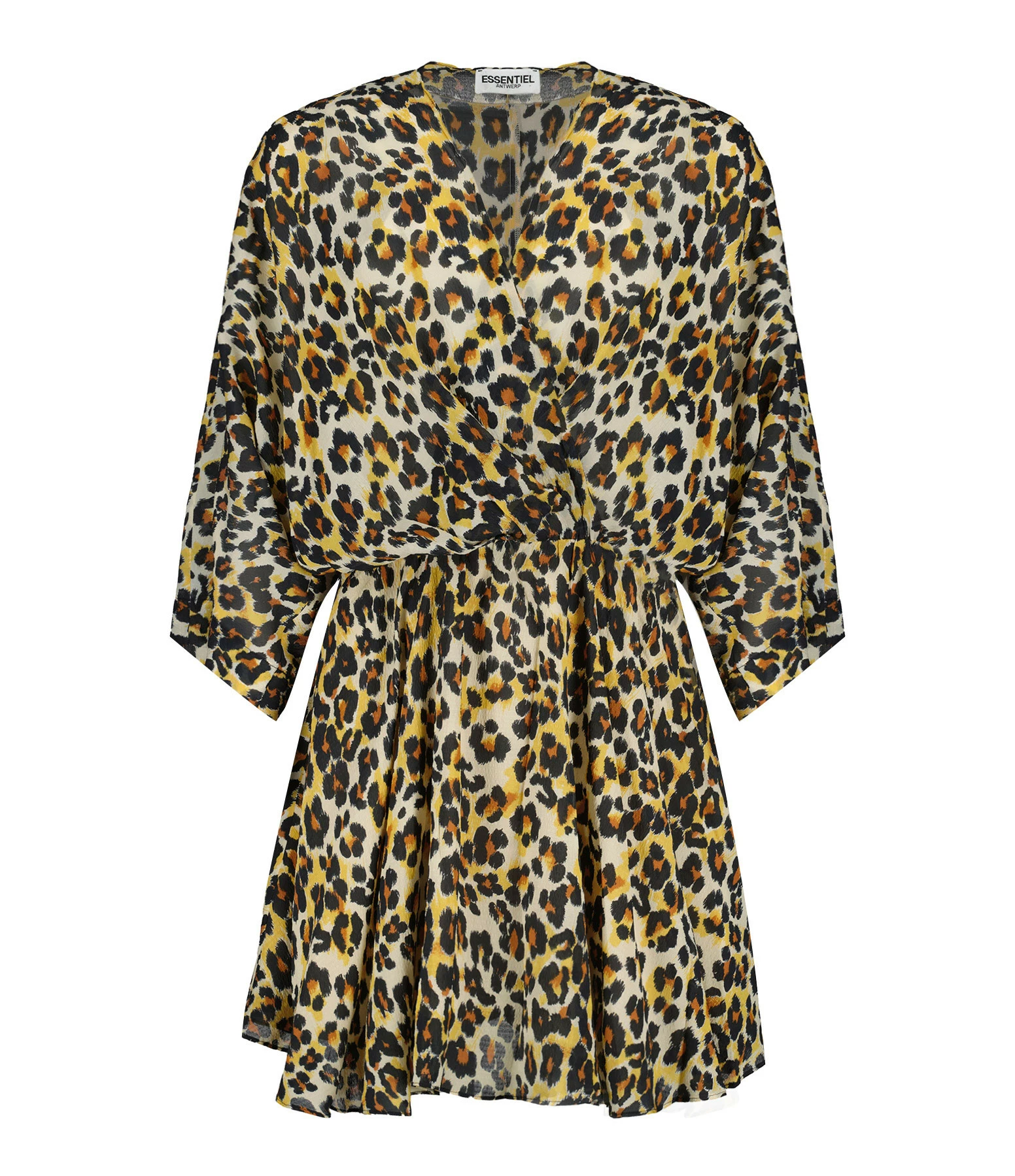 ESSENTIEL ANTWERP Robe Cutie Buckthorn Brown 1 ESSENTIEL ANTWERP Robe Cutie Buckthorn Brown