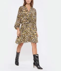 ESSENTIEL ANTWERP Robe Cutie Buckthorn Brown 6 ESSENTIEL ANTWERP Robe Cutie Buckthorn Brown -Boutique UGG unnamed file 2349