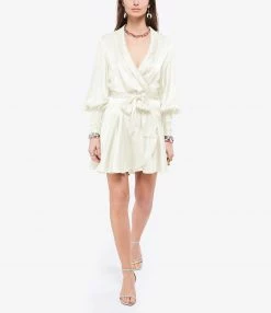 ZIMMERMANN Robe Wrap Soie Crème -Boutique UGG unnamed file 2365