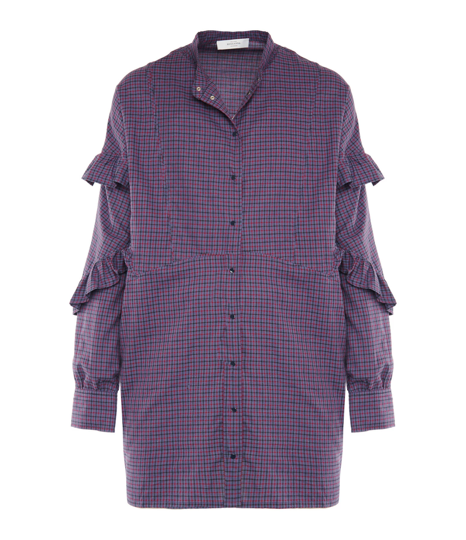 ROSEANNA Robe Tell Coton Orage 1 ROSEANNA Robe Tell Coton Orage