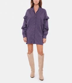 ROSEANNA Robe Tell Coton Orage 6 ROSEANNA Robe Tell Coton Orage -Boutique UGG unnamed file 2373