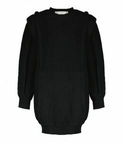 IRO Robe Lorely Coton Organique Noir