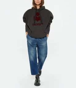 MM6 MAISON MARGIELA Jean Taille Haute Bleu Foncé Délavé -Boutique UGG unnamed file 240