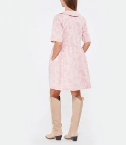 GANNI Robe Coton Organique Paisley Shrinking Rose 5 GANNI Robe Coton Organique Paisley Shrinking Rose -Boutique UGG unnamed file 2414