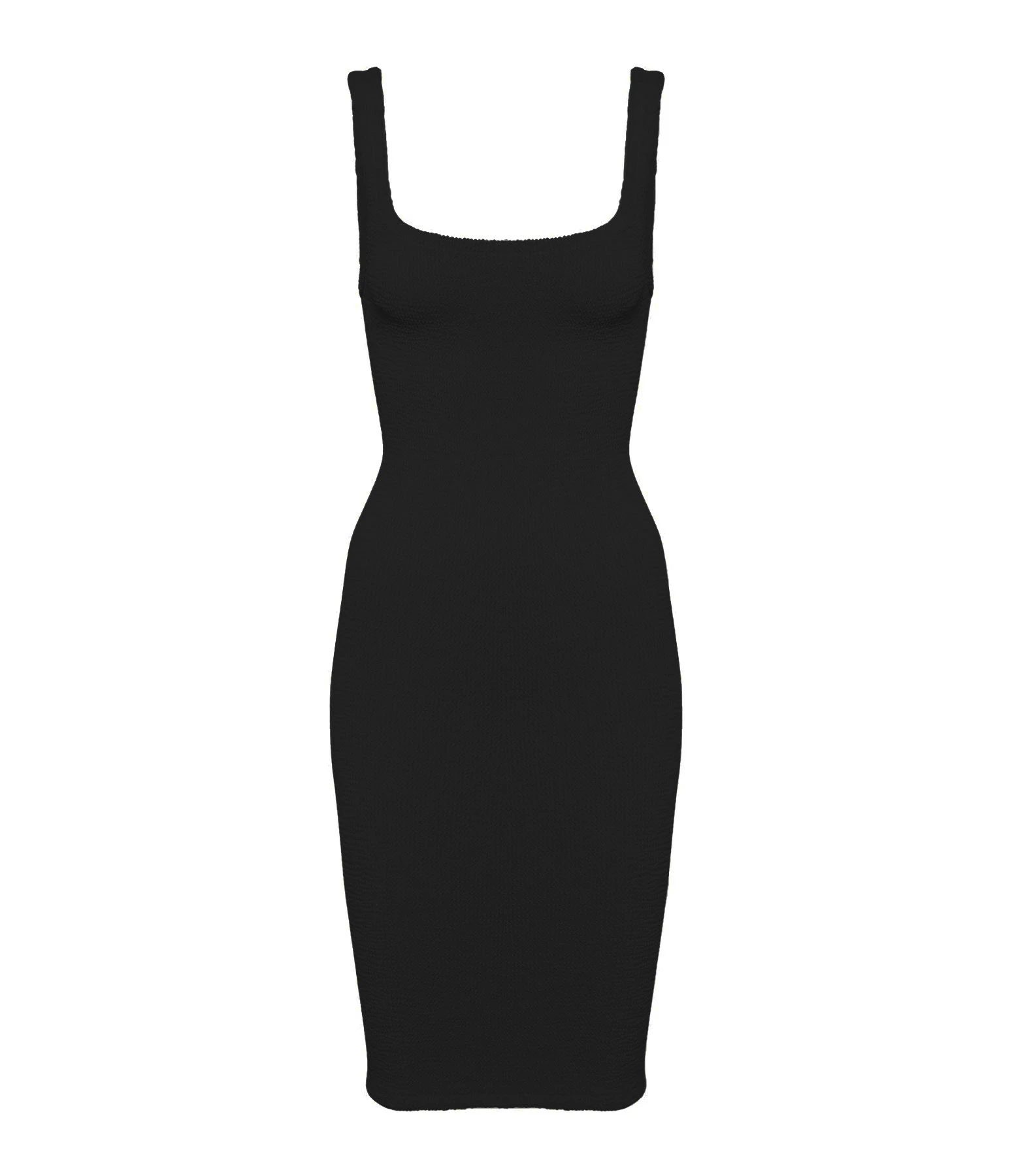 HUNZA G Robe Tank Noir 1 HUNZA G Robe Tank Noir