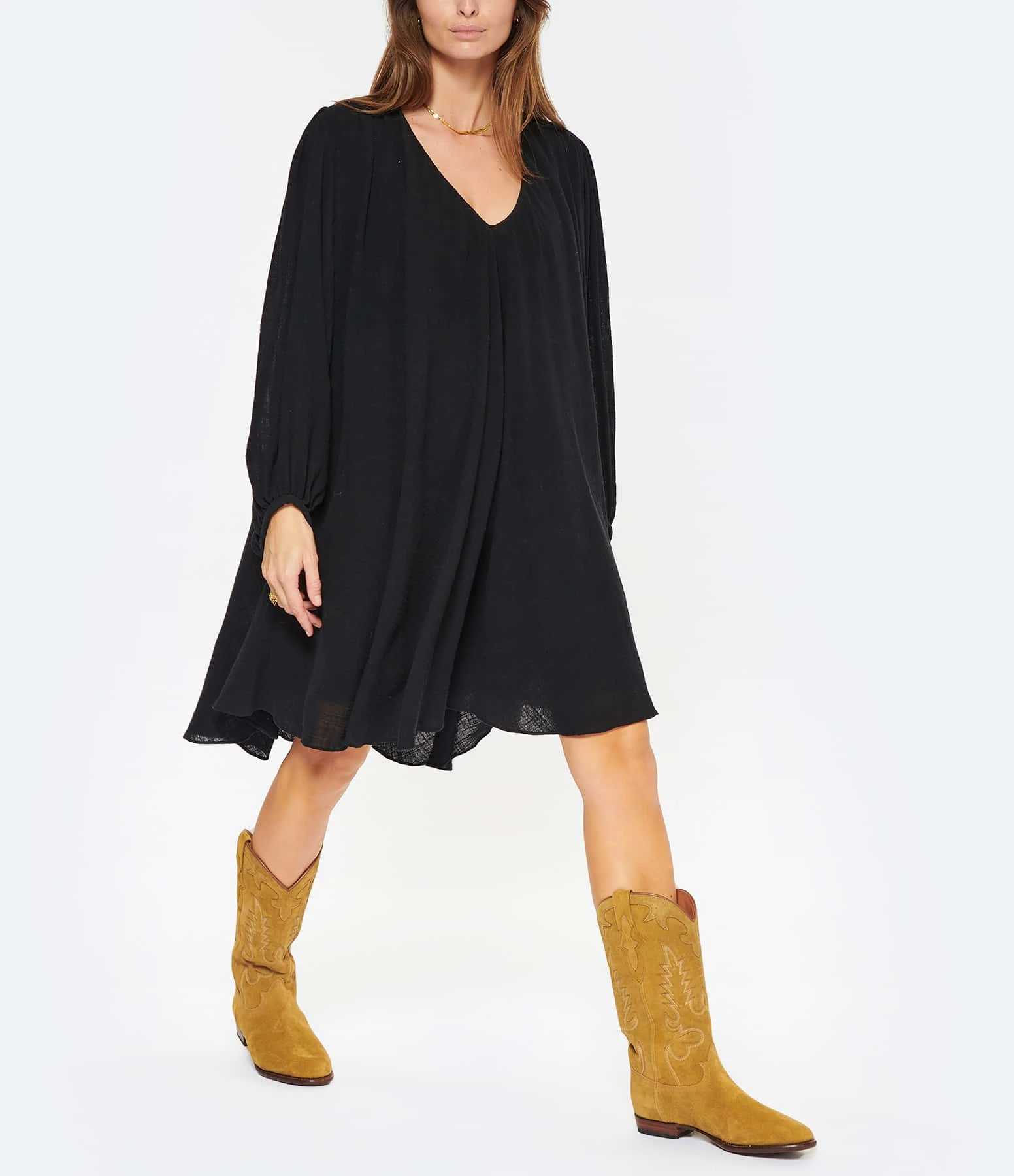 ELOAB Robe Libby Noir 3 ELOAB Robe Libby Noir - Image 3