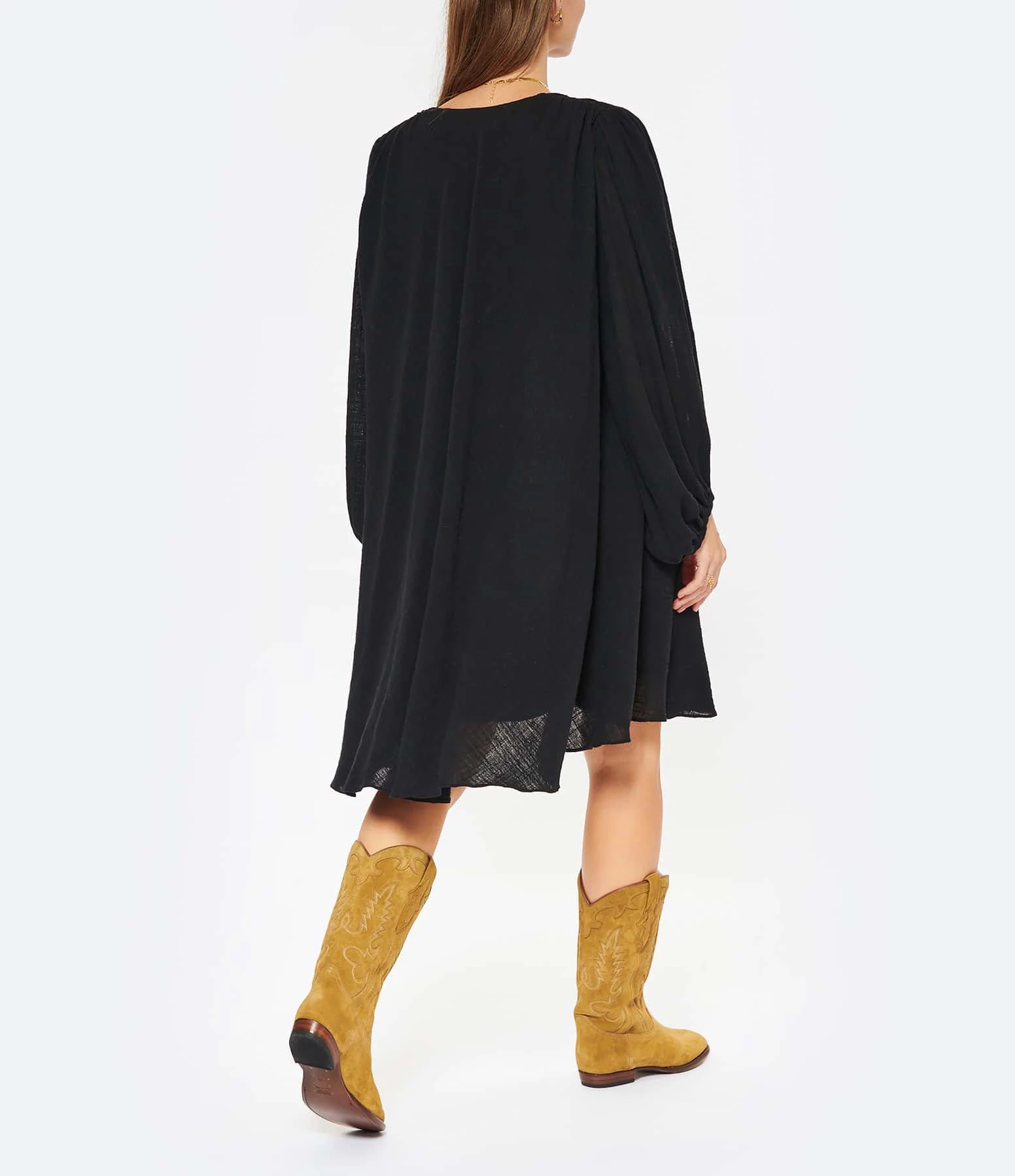 ELOAB Robe Libby Noir 4 ELOAB Robe Libby Noir - Image 4