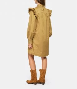 XIRENA Robe Nyla Coton Marron Gold 7 XIRENA Robe Nyla Coton Marron Gold -Boutique UGG unnamed file 2454