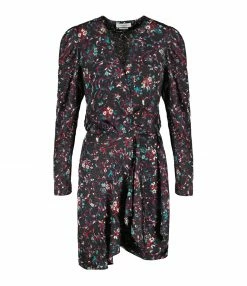 ISABEL MARANT ÉTOILE Robe Baikal Soie Noir