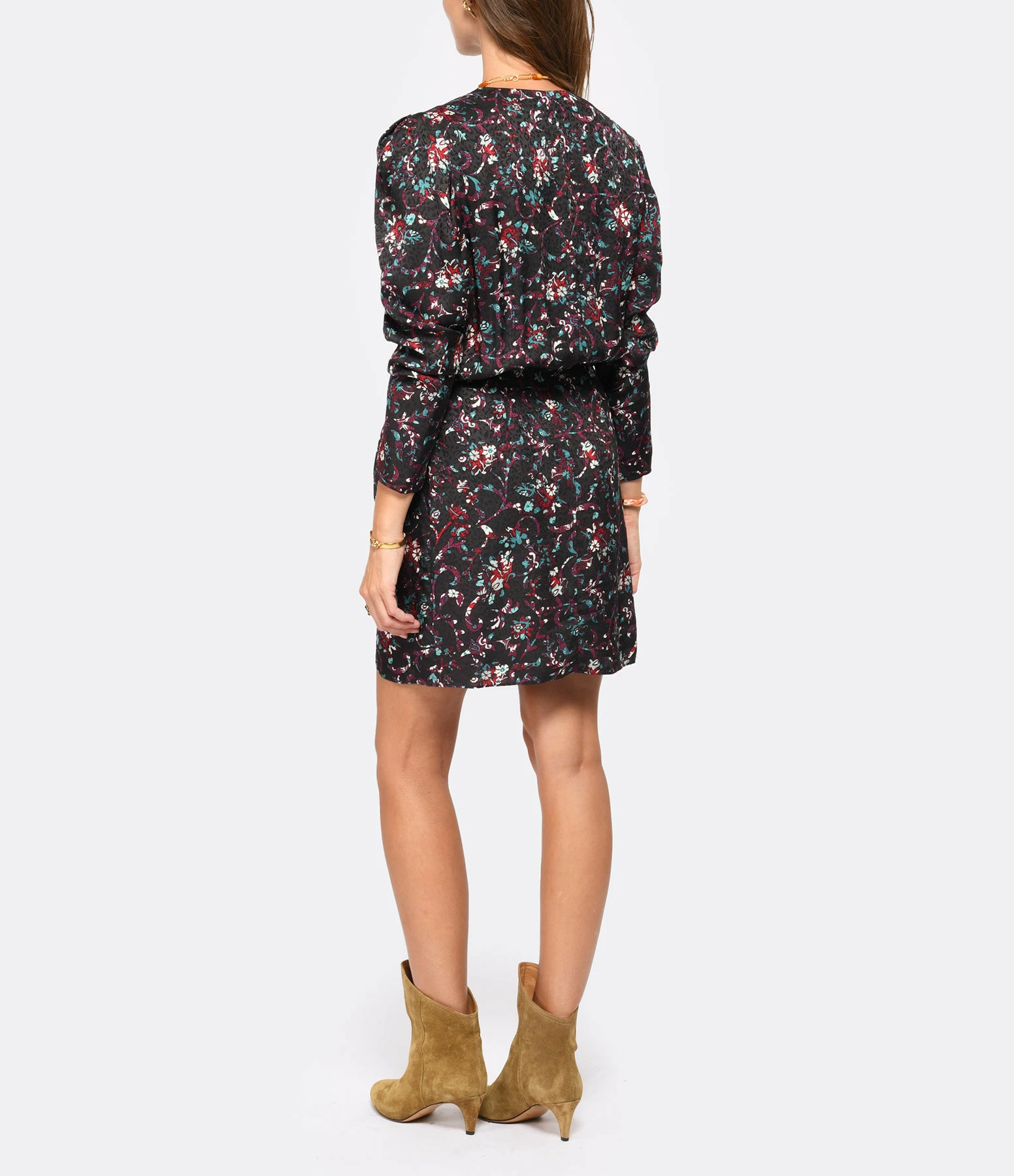 ISABEL MARANT ÉTOILE Robe Baikal Soie Noir 4 ISABEL MARANT ÉTOILE Robe Baikal Soie Noir - Image 4