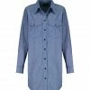 ISABEL MARANT Robe Bridget Coton Greyish Blue