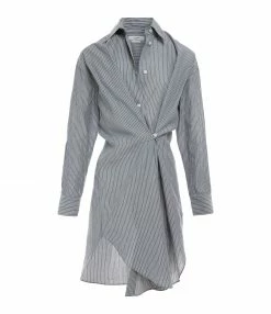 ISABEL MARANT ÉTOILE Robe Seen Coton Bleu