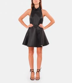 Alternative view of ROTATE Robe Cora Noir