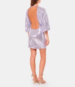 ROTATE Robe Masine Sequins Lavande 5 ROTATE Robe Masine Sequins Lavande -Boutique UGG unnamed file 2528