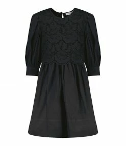 SEE BY CHLOE Robe Coton Noir