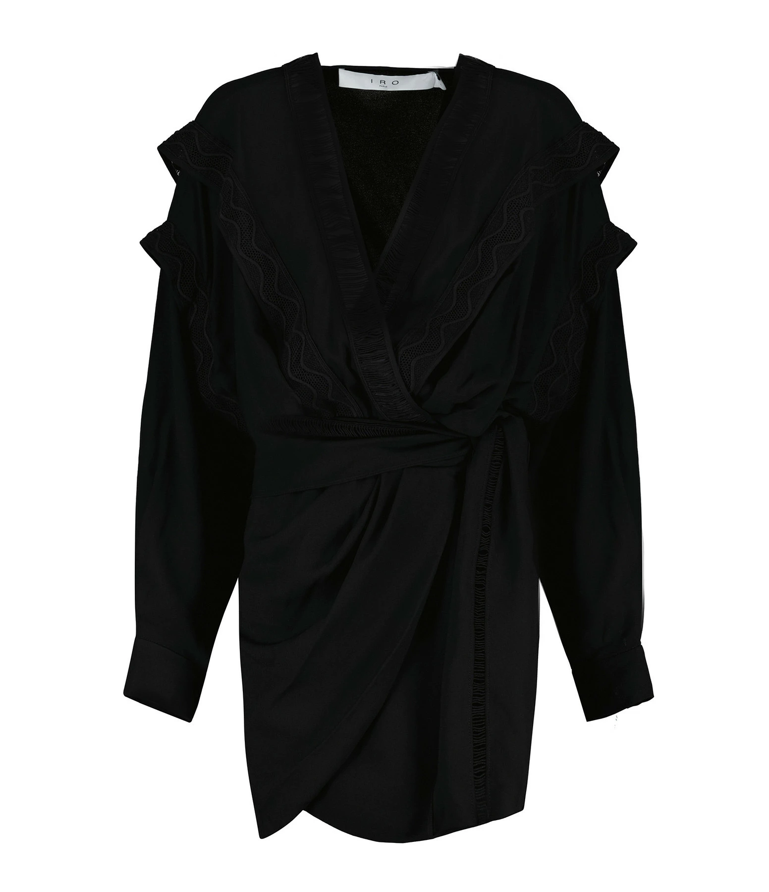 IRO Robe Elyn Dentelle Noir 1 IRO Robe Elyn Dentelle Noir