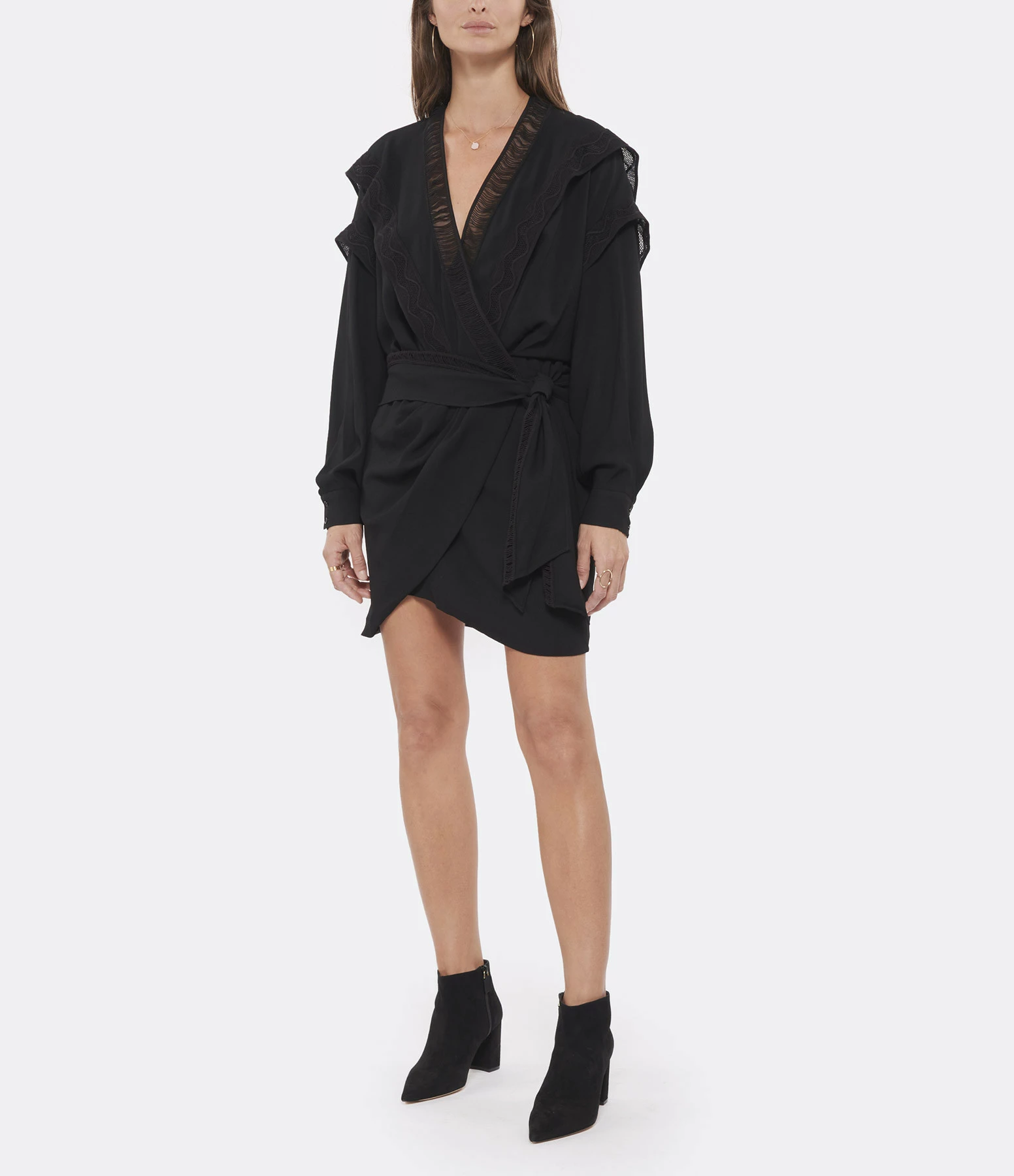 IRO Robe Elyn Dentelle Noir 3 IRO Robe Elyn Dentelle Noir - Image 3